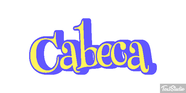 Cabeça Efeito do texto