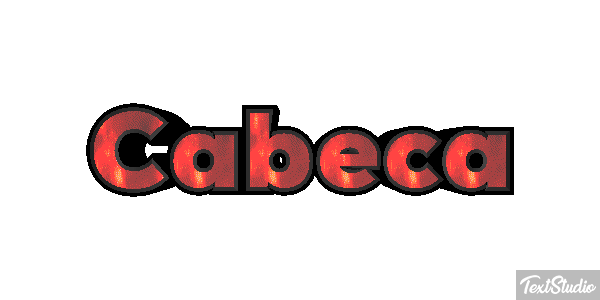 Cabeça Efeito do texto