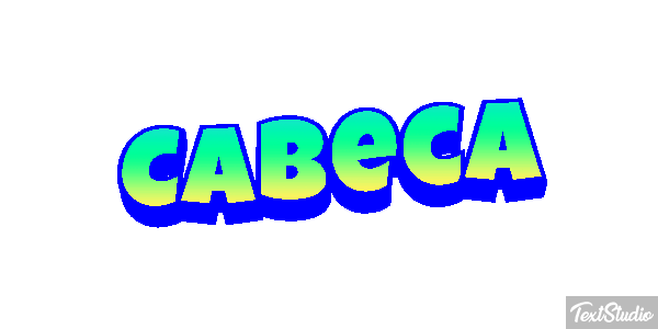 Cabeça Efeito do texto