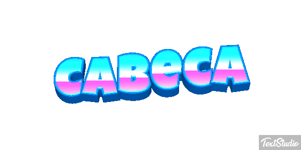 Cabeça Efeito do texto
