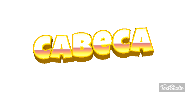 Cabeça Efeito do texto