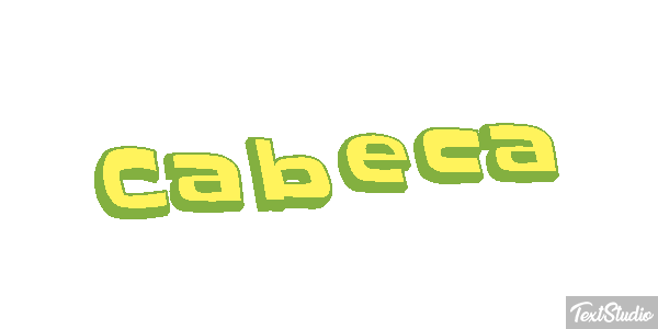 Cabeça Efeito do texto