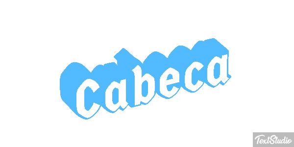 Cabeça Efeito do texto