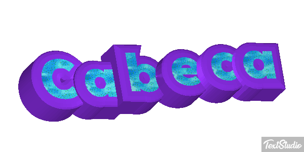 Cabeça Efeito do texto