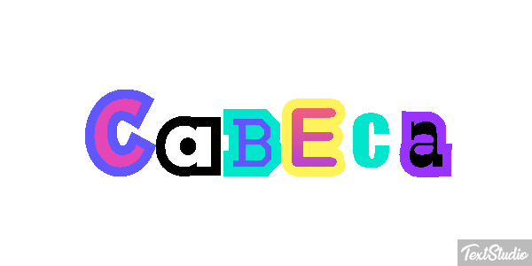 Cabeça Efeito do texto