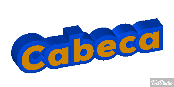 Cabeça Efeito do texto