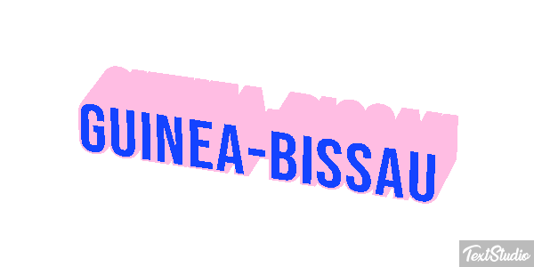 Guinea-Bissau Text effect