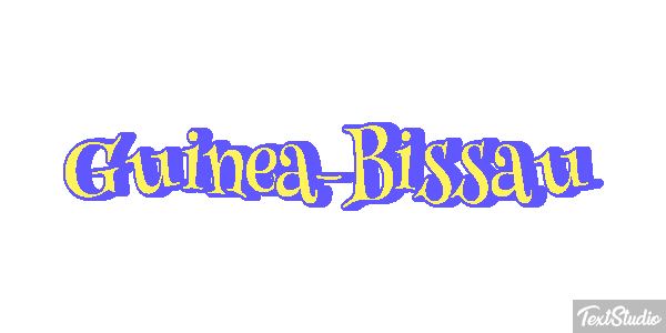 Guinea-Bissau Text effect