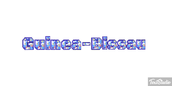 Guinea-Bissau Text effect