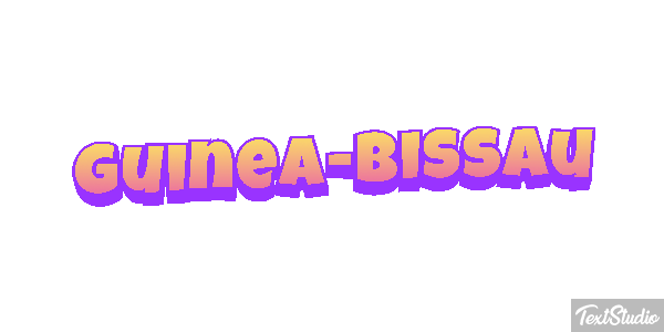 Guinea-Bissau Text effect