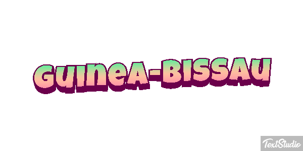 Guinea-Bissau Text effect