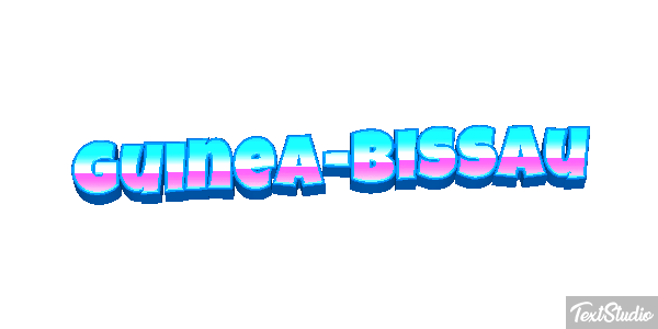 Guinea-Bissau Text effect