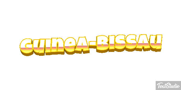 Guinea-Bissau Text effect