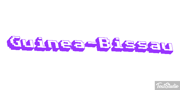 Guinea-Bissau Text effect