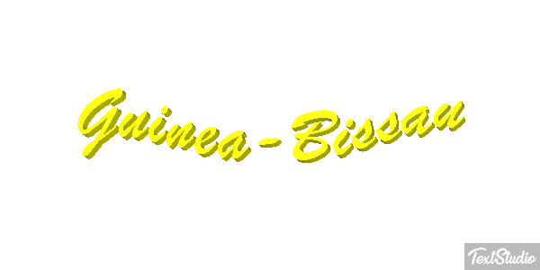 Guinea-Bissau Text effect