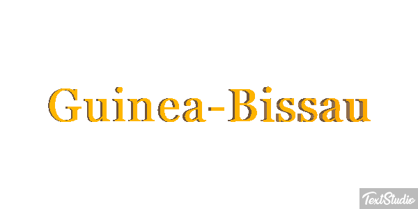 Guinea-Bissau Text effect