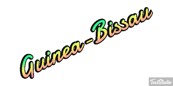 Guinea-Bissau Text effect