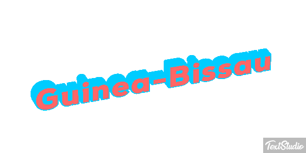 Guinea-Bissau Text effect