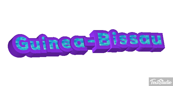 Guinea-Bissau Text effect