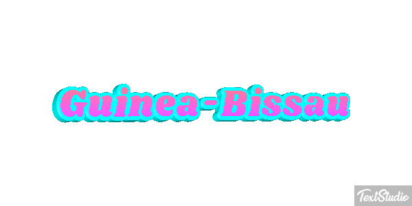 Guinea-Bissau Text effect