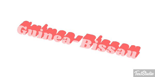 Guinea-Bissau Text effect