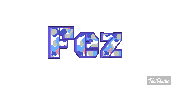 Fez Efekt tekstowy