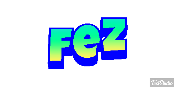 Fez Efekt tekstowy