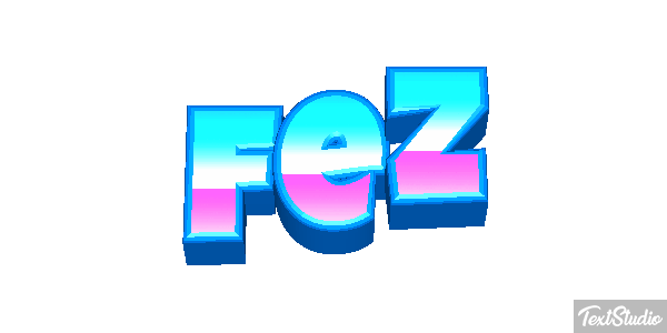 Fez Efekt tekstowy