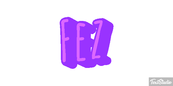 Fez Efekt tekstowy