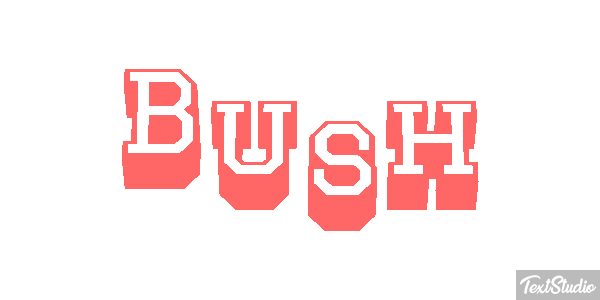 Bush Efeito do texto