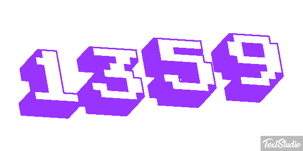 1359 Text effect