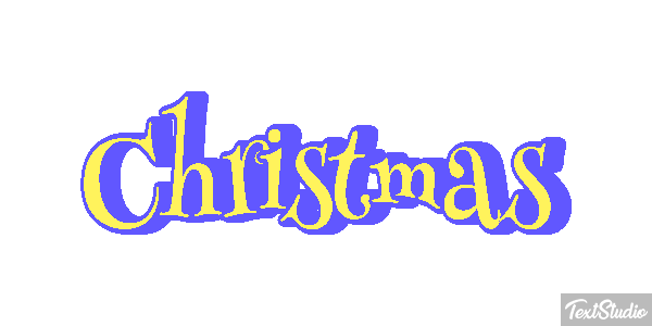 Christmas Texteffekt
