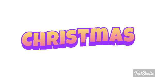 Christmas Texteffekt