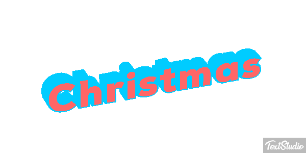 Christmas Texteffekt
