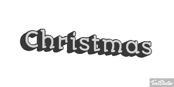 Christmas Texteffekt