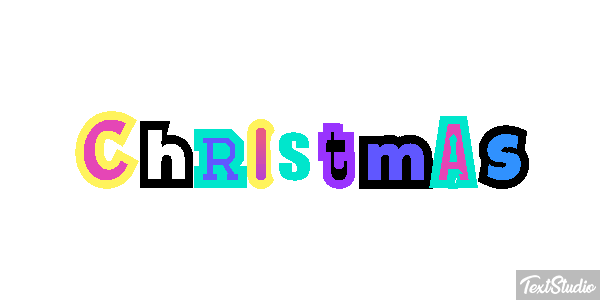 Christmas Texteffekt
