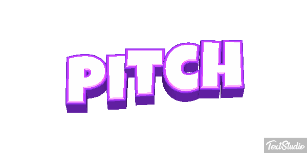 Pitch Text effect