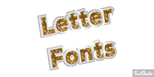 Letter Fonts Text effect