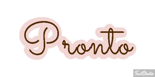 Pronto Текстовый эффект