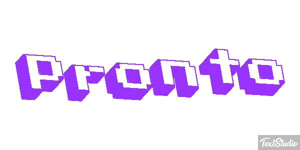 Pronto Текстовый эффект
