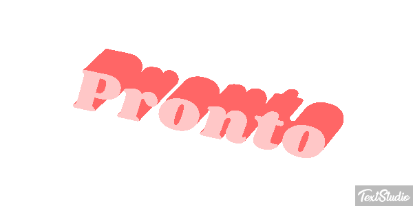 Pronto Текстовый эффект