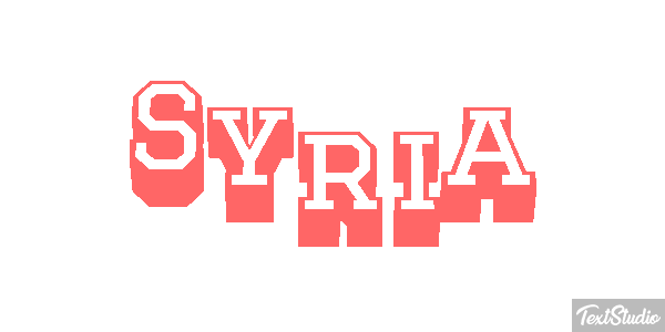 Syria Metin efekti