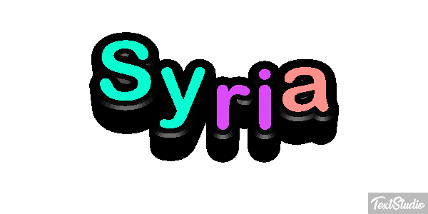 Syria Metin efekti