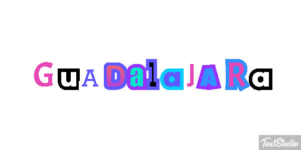 Guadalajara Efekt tekstowy