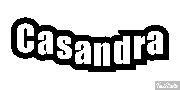 Casandra Text effect
