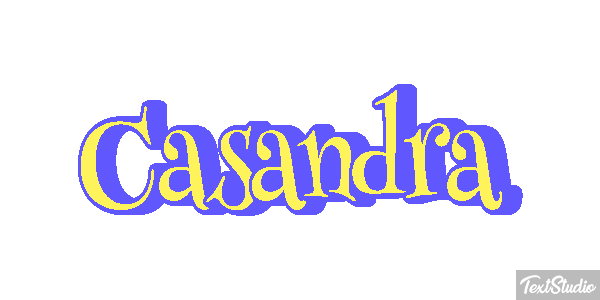Casandra Text effect