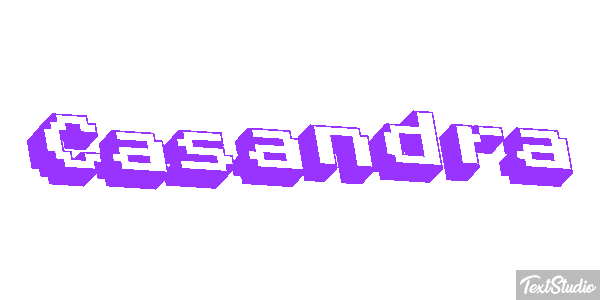 Casandra Text effect