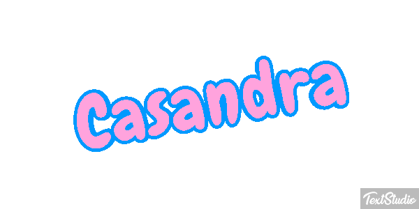 Casandra Text effect