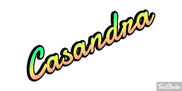 Casandra Text effect