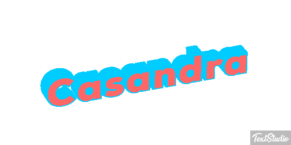 Casandra Text effect
